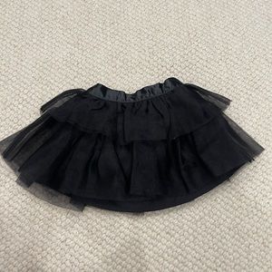 Janie and jack black tutu 6-12 months